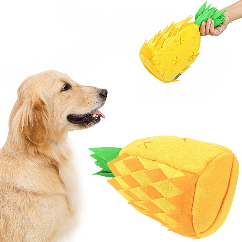 KFX-2894013 Pet Sniffing Toy - Soft Granulate, Felt Cloth, and Filled Cotton - 13 x 30 cm