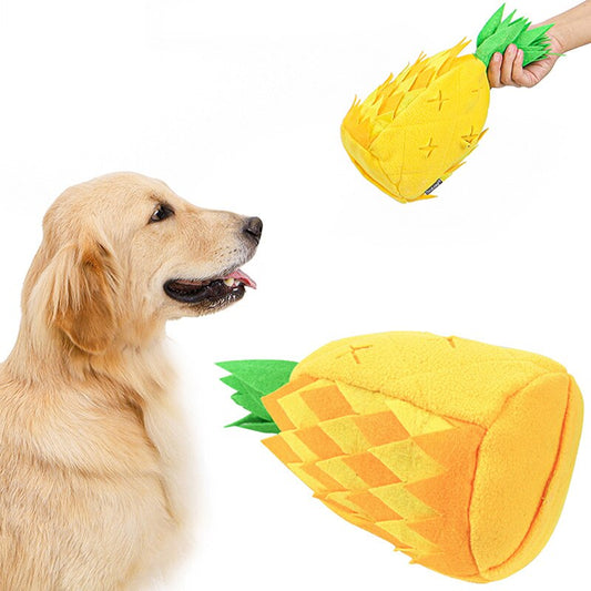 KFX-2894013 Pet Sniffing Toy - Soft Granulate, Felt Cloth, and Filled Cotton - 13 x 30 cm