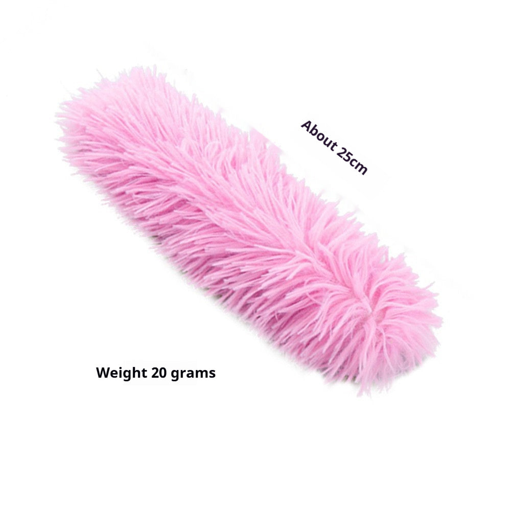 KFX-2895805 Colorful Stripe Plush Pet Pillows for Comfort and Playtime