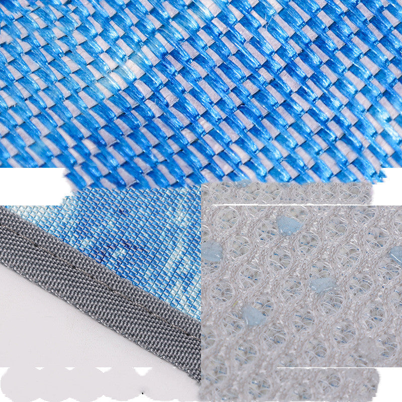 KFX-2901949 Cooling Ice Silk Pet Sleeping Pad for Dogs – Breathable and Refreshing in Blue