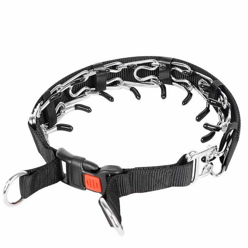 KFX-2902077 Removable Locking Dog Training Collar with Adjustable Stimulation and Velcro Closure
