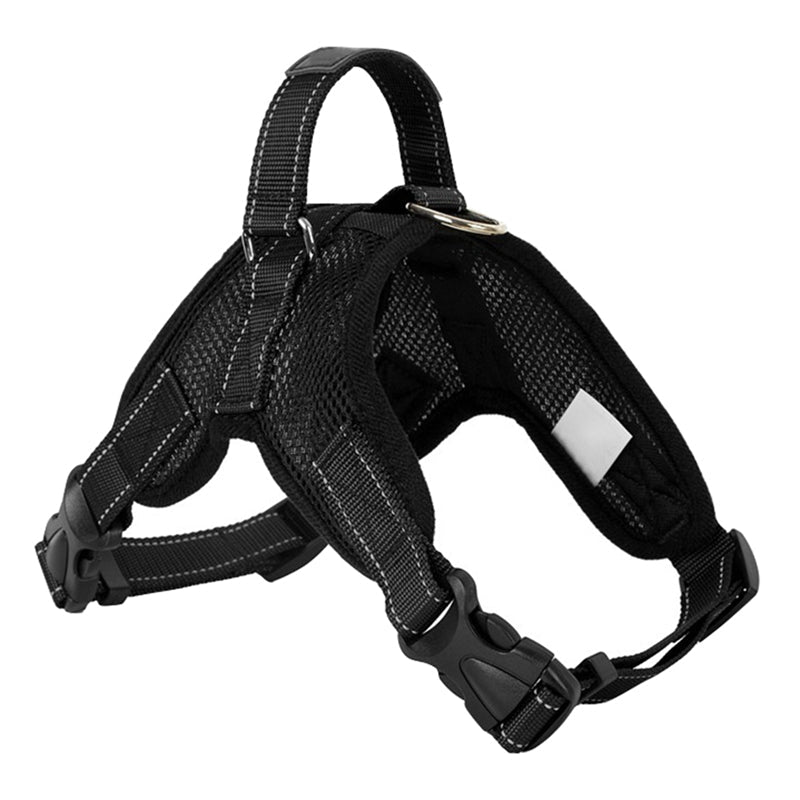 KFX-2905149 Mesh Dog Saddle Harness - Breathable Cloth Chest Strap for Small to Large Dogs in Multiple Colors