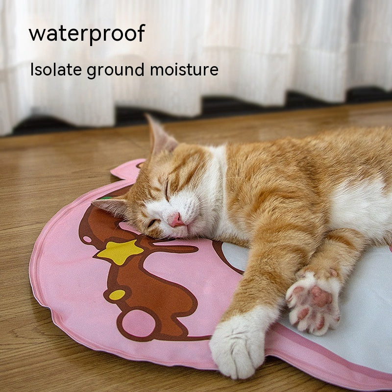 KFX-2905917 Cooling Polymer Gel Pet Ice Mat for Cats - Summer Comfort Bed
