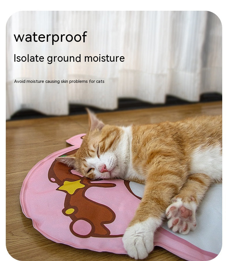 KFX-2905917 Cooling Polymer Gel Pet Ice Mat for Cats - Summer Comfort Bed