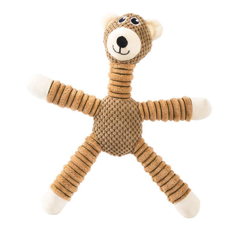 KFX-2907325 Elephant-Themed Interactive Pet Toy for Dogs and Cats – Self-Relieving, Bite-Resistant, and Vocalizing Fun