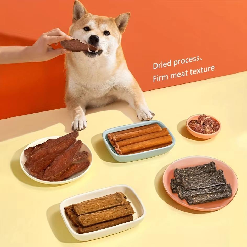 KFX-2911677 Chewy Chicken-Wrapped Rawhide Treats for Dogs of All Sizes - High Protein, Natural Meat Snack