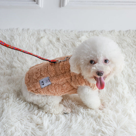KFX-2912189 Cotton-Padded Dog Clothes for Small to Medium Dogs – Available in Multiple Colors and Sizes