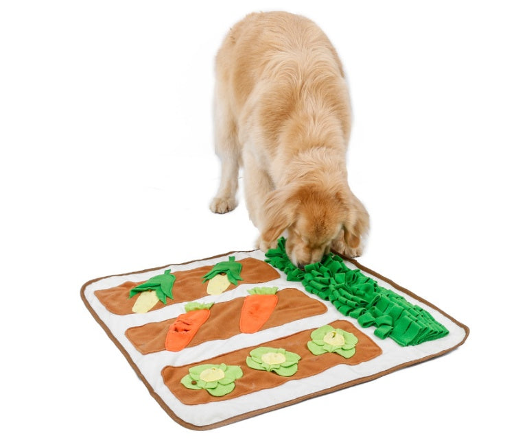 KFX-2914237 Pet Scenting Mat for Dogs – Educational Polar Fleece Toy for Molar Training in Garden Vegetable Plots, 73*73CM