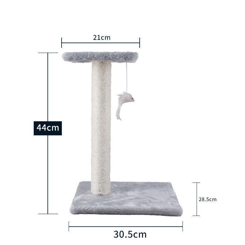 KFX-2914877 Cat Climbing Frame with Scratching Columns in Multiple Colors and Designs