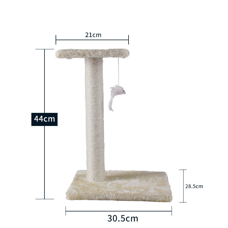KFX-2914877 Cat Climbing Frame with Scratching Columns in Multiple Colors and Designs