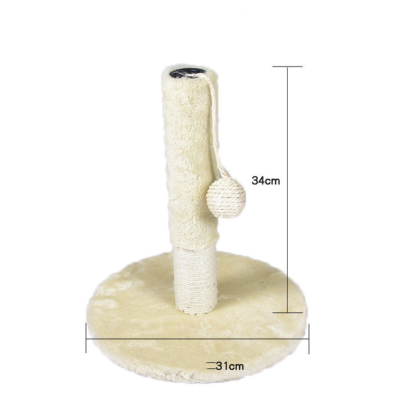 KFX-2914877 Cat Climbing Frame with Scratching Columns in Multiple Colors and Designs