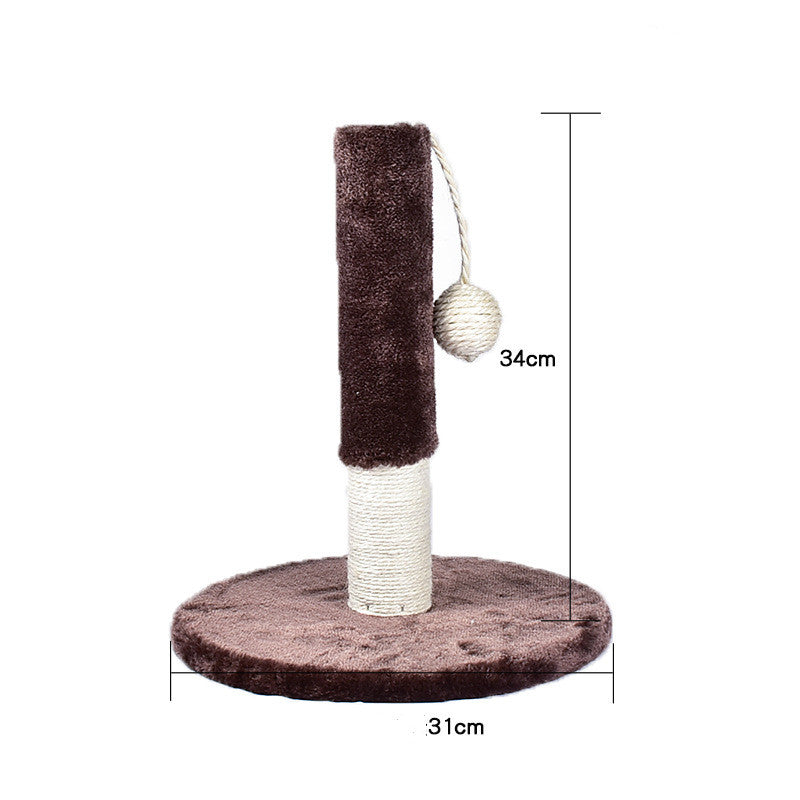 KFX-2914877 Cat Climbing Frame with Scratching Columns in Multiple Colors and Designs