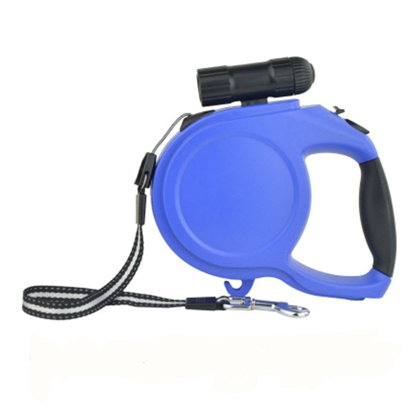 KFX-2915389 Fully Automatic Retractable Dog Leash for Large and Medium Dogs, 5M/8M Length, ABS Plastic and Nylon Webbing