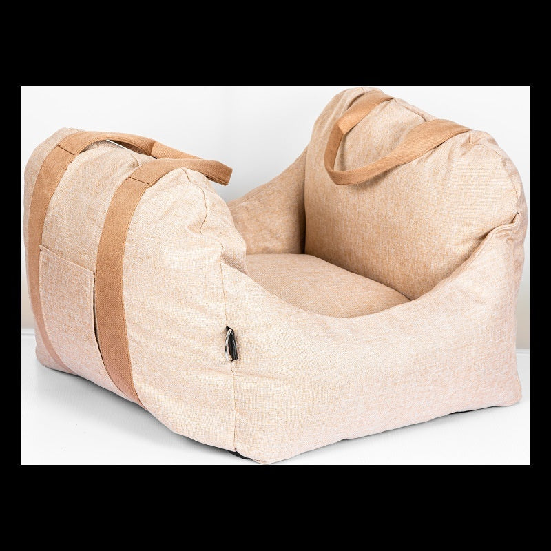 KFX-2915645 Portable Multifunctional Pet Supplies Car Kennel for Dogs - Available in Dark Gray, Light Gray, and Dark Khaki
