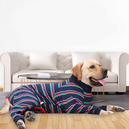 KFX-2918205 Cozy High Elastic Cotton Dog Pajamas for All Breeds - Sizes XS to XXXL