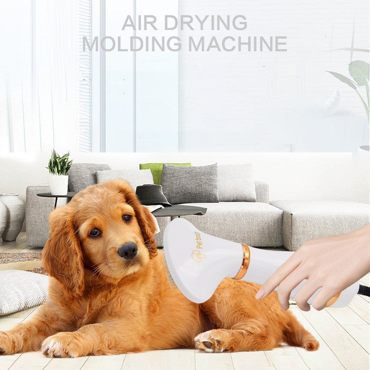 KFX-2922941 Two-in-One Pet Hair Dryer and Beauty Comb with Adjustable Air Volume for Dogs and Cats