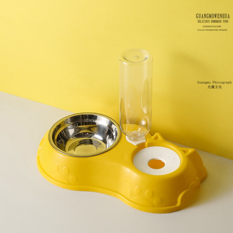 KFX-2923325 Automatic Dog Water Bowl with Anti-Tumble Design and Free Wet-Proof Nozzle
