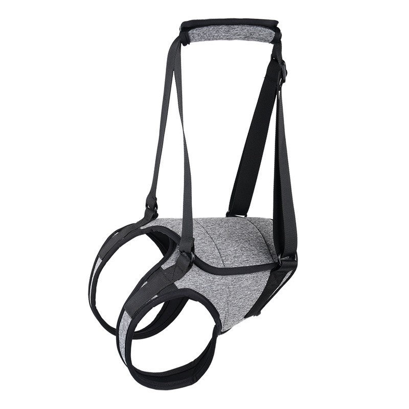 KFX-2926397 Neoprene Recovery Belt for Injured Dog's Rear Leg - Adjustable Waist and Thigh Sizes