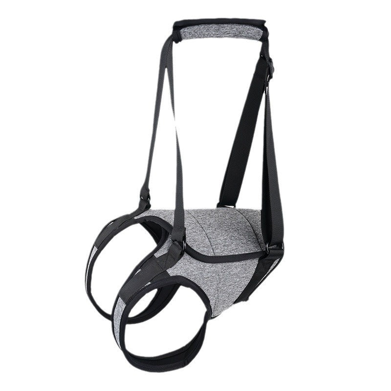 KFX-2926397 Neoprene Recovery Belt for Injured Dog's Rear Leg - Adjustable Waist and Thigh Sizes