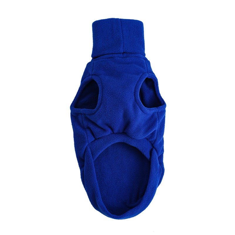 KFX-2940989 Winter Polar Fleece High Collar Vest for Italian Greyhound & Whippet Dog