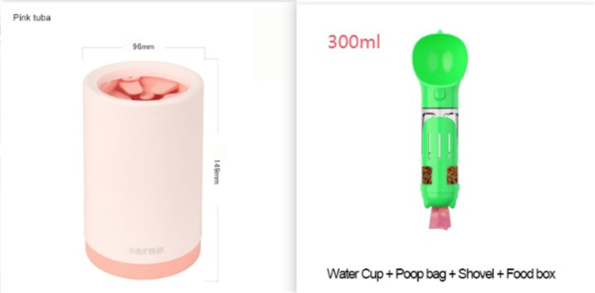 KFX-2946237 Pet Foot Washing Cup for Easy Cleaning - Available in Small and Large Sizes
