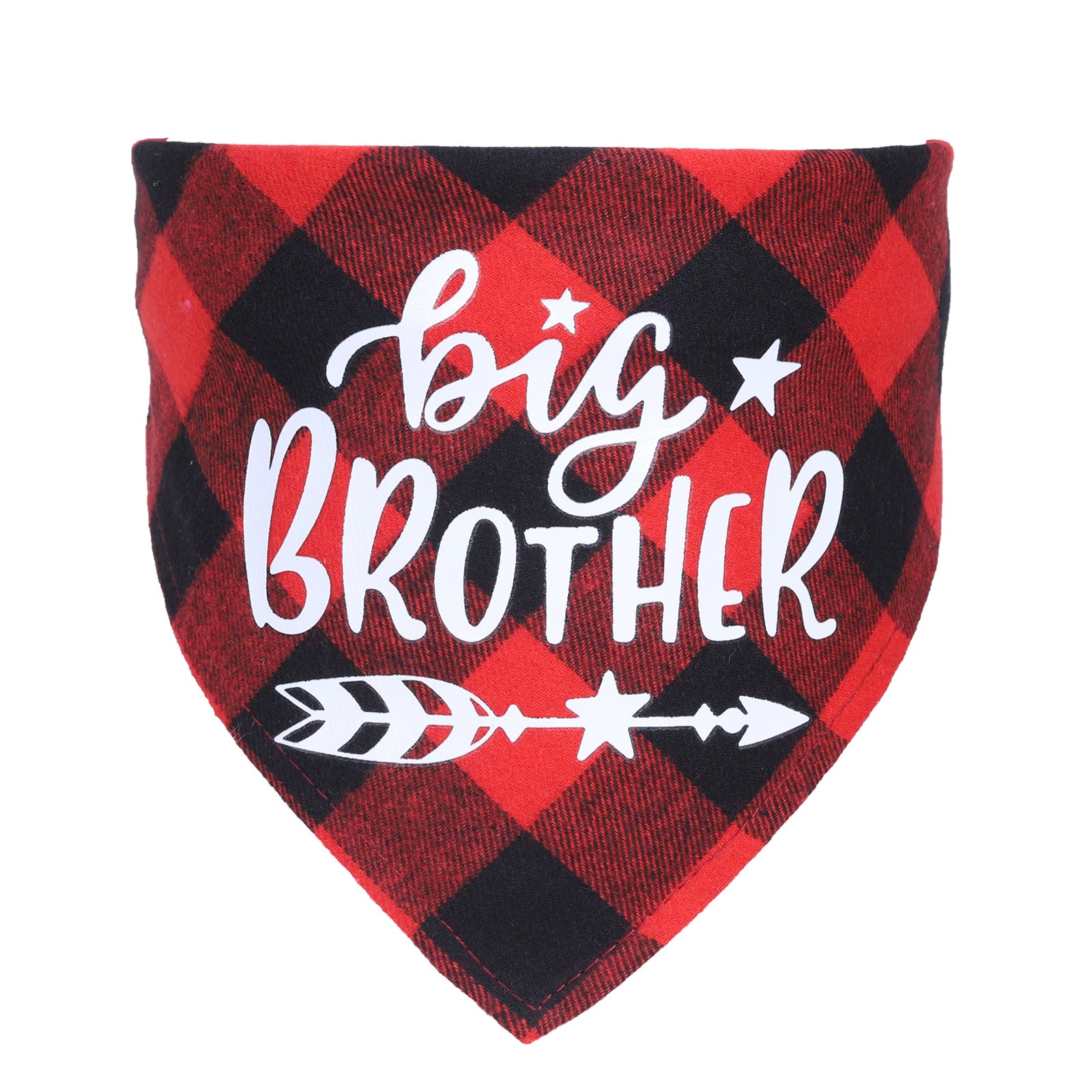 KFX-2948541 Triangle Scarf for Dogs - Pregnancy Notice Pattern Cotton with Adjustable Neck Sizes