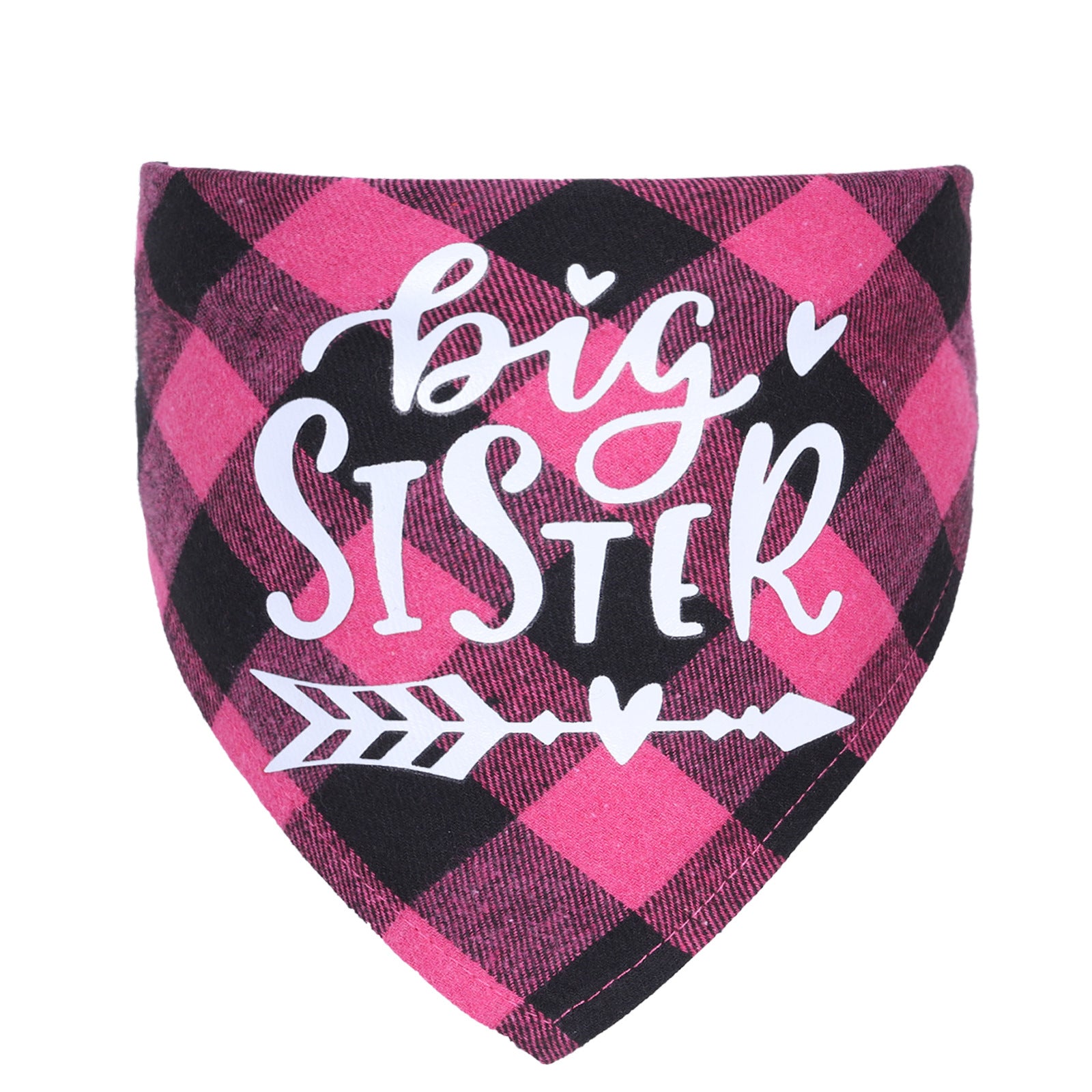 KFX-2948541 Triangle Scarf for Dogs - Pregnancy Notice Pattern Cotton with Adjustable Neck Sizes
