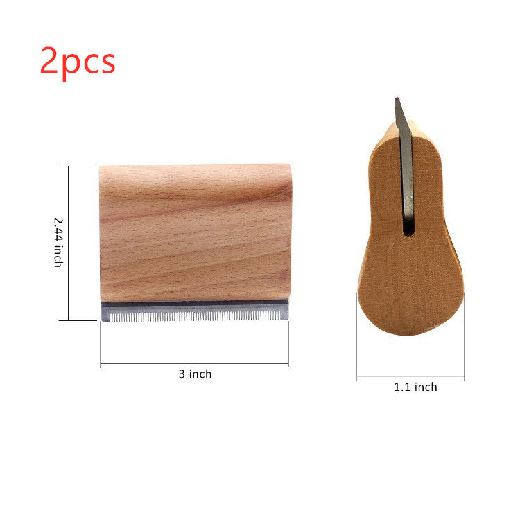 KFX-2949949 Stainless Steel Pet Hair Removal Comb – Available in Small, Medium, and Large Sizes