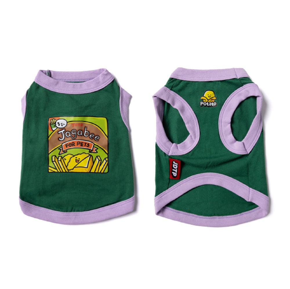 KFX-2950717 Casual Cotton Clothing for Dogs and Cats in Fun Food Designs