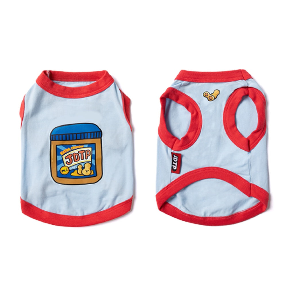 KFX-2950717 Casual Cotton Clothing for Dogs and Cats in Fun Food Designs