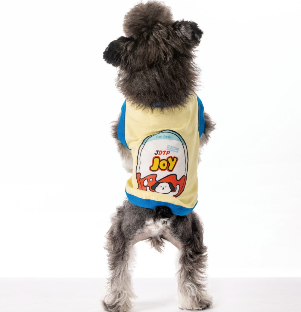 KFX-2950717 Casual Cotton Clothing for Dogs and Cats in Fun Food Designs