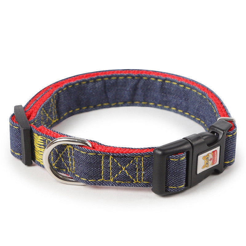 KFX-2953917 Durable Denim Sling Leash with Wear-Resistant Traction - Available in Multiple Colors