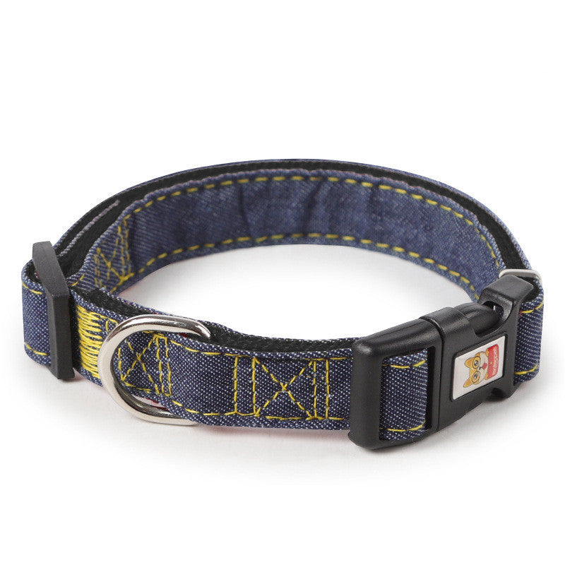 KFX-2953917 Durable Denim Sling Leash with Wear-Resistant Traction - Available in Multiple Colors