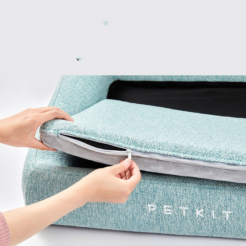 KFX-2954173 Cozy Removable Pet Bed with Washable Cover - Available in Multiple Sizes