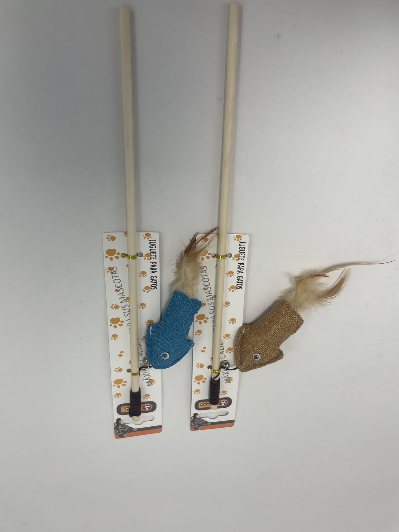 KFX-2954941 Interactive Cat Teaser Wand for Engaging Playtime