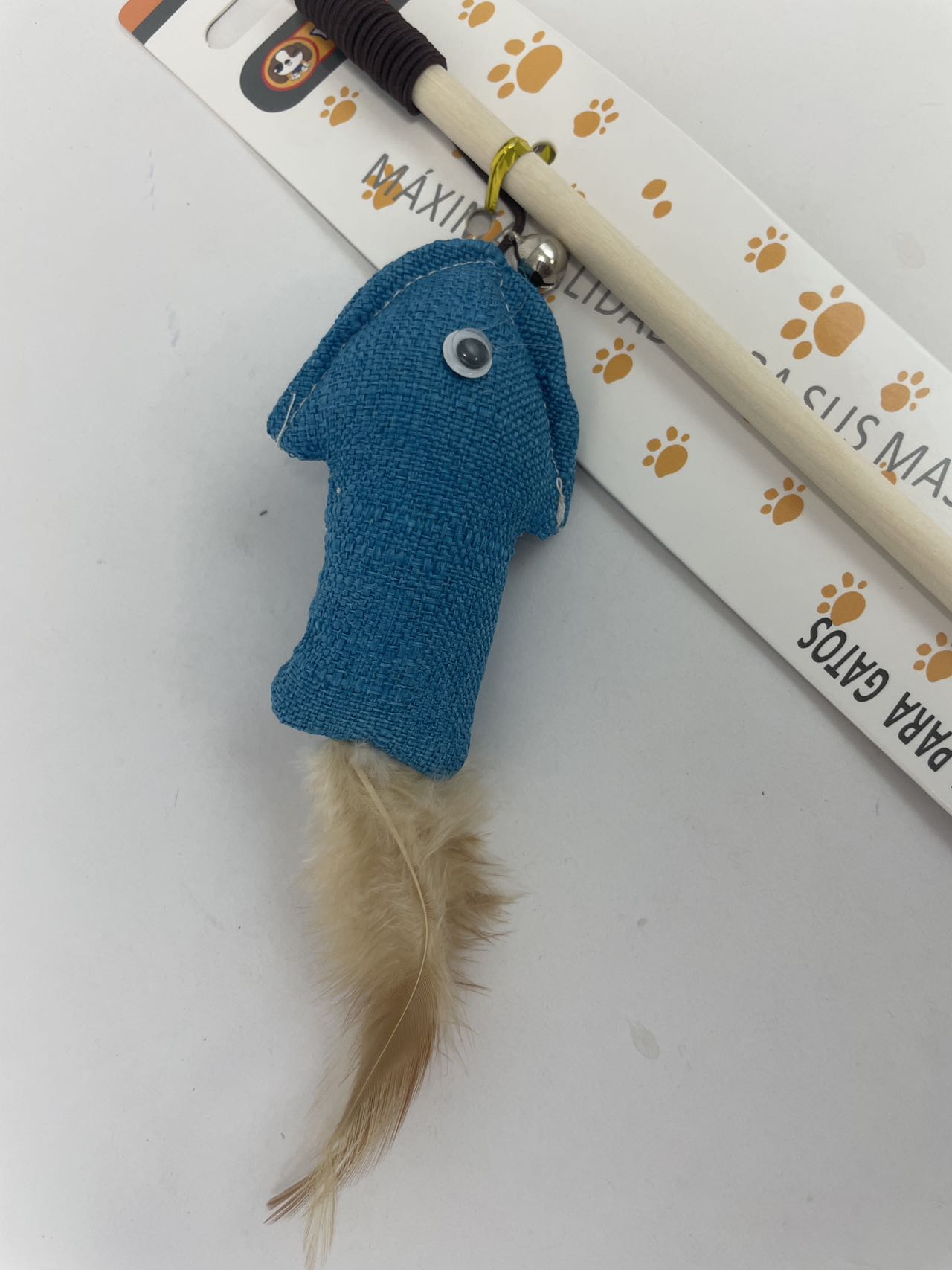 KFX-2954941 Interactive Cat Teaser Wand for Engaging Playtime