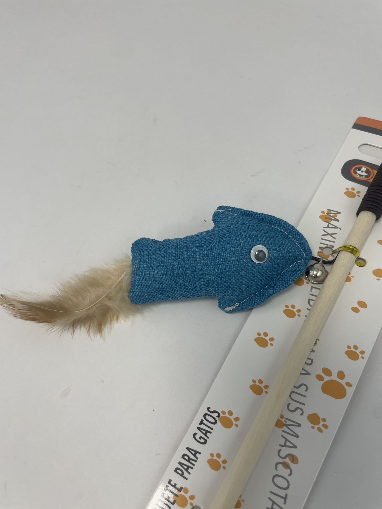 KFX-2954941 Interactive Cat Teaser Wand for Engaging Playtime