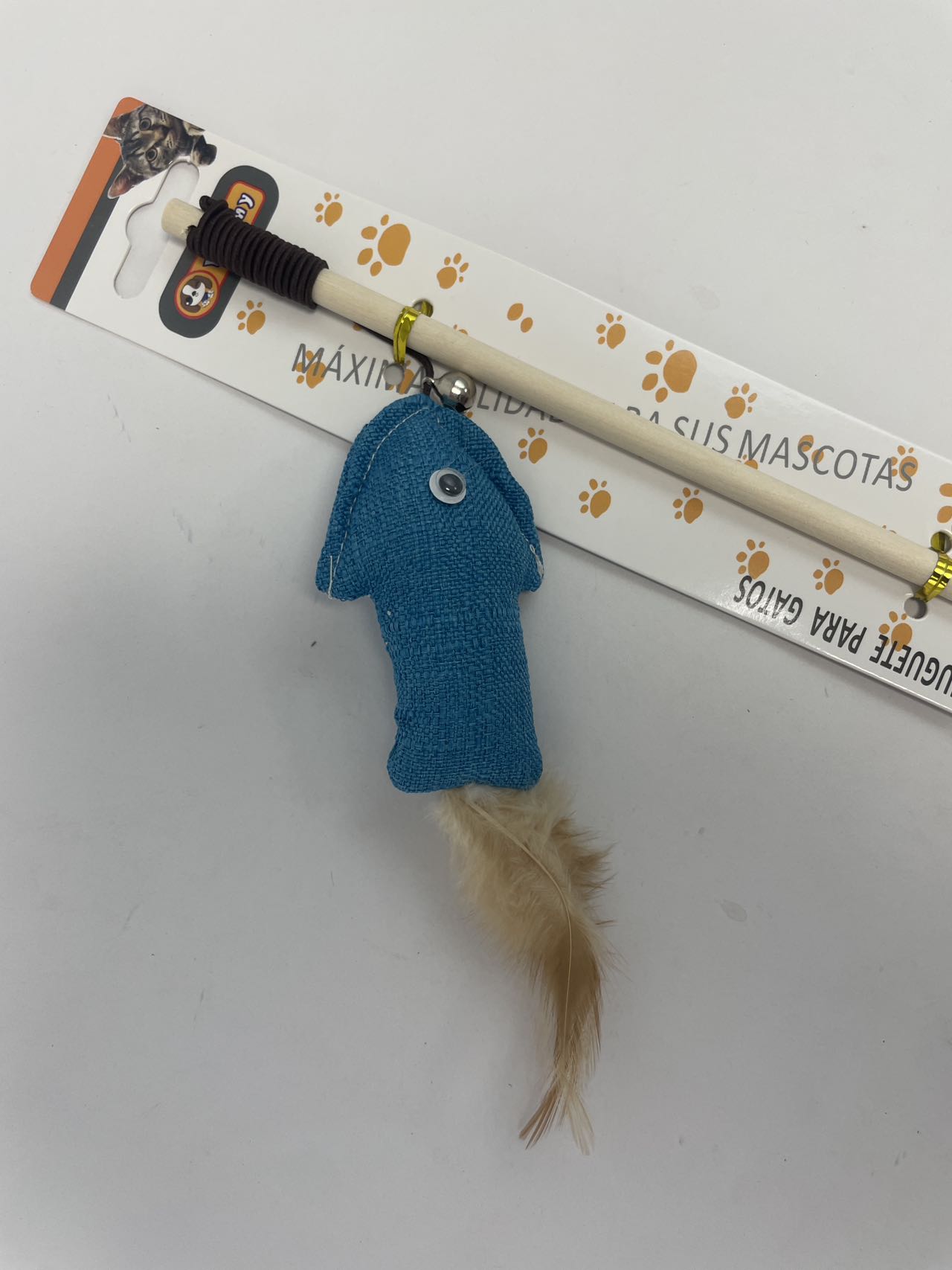 KFX-2954941 Interactive Cat Teaser Wand for Engaging Playtime