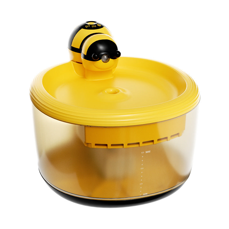 KFX-2955965 Intelligent Induction Wireless Water Dispenser for Cats and Small Dogs, 2.2L Tank