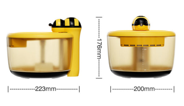 KFX-2955965 Intelligent Induction Wireless Water Dispenser for Cats and Small Dogs, 2.2L Tank