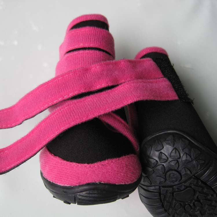 KFX-2956733 Four Seasons Neoprene Pet Dog Shoes with Beef Tendon Sole - Comfortable and Durable Footwear for Dogs