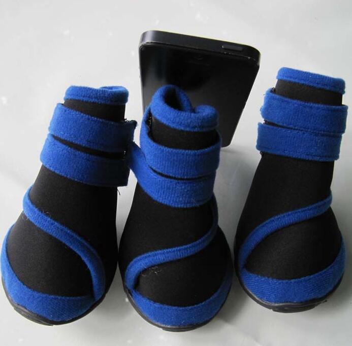 KFX-2956733 Four Seasons Neoprene Pet Dog Shoes with Beef Tendon Sole - Comfortable and Durable Footwear for Dogs