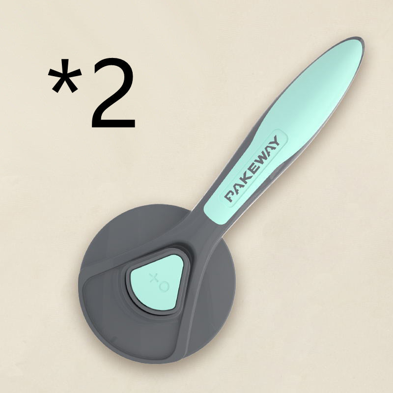 KFX-2961469 Pet Hair Combing Brush with Floating Design - Ergonomic Handle in Mint Green, Cherry Blossom, and Gentleman Grey
