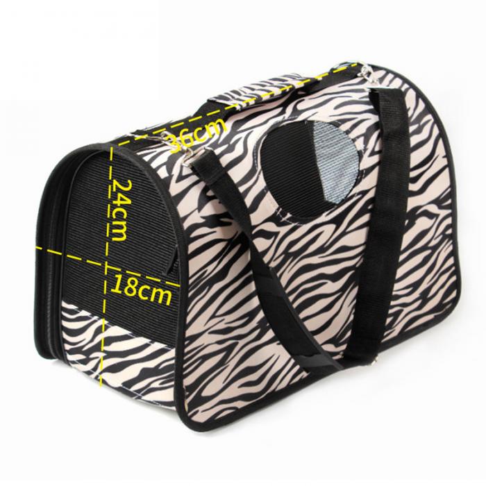 KFX-2967869 Multifunctional Geometric Pattern Pet Carrier Bag - Comfortable, Waterproof, and Easy to Clean