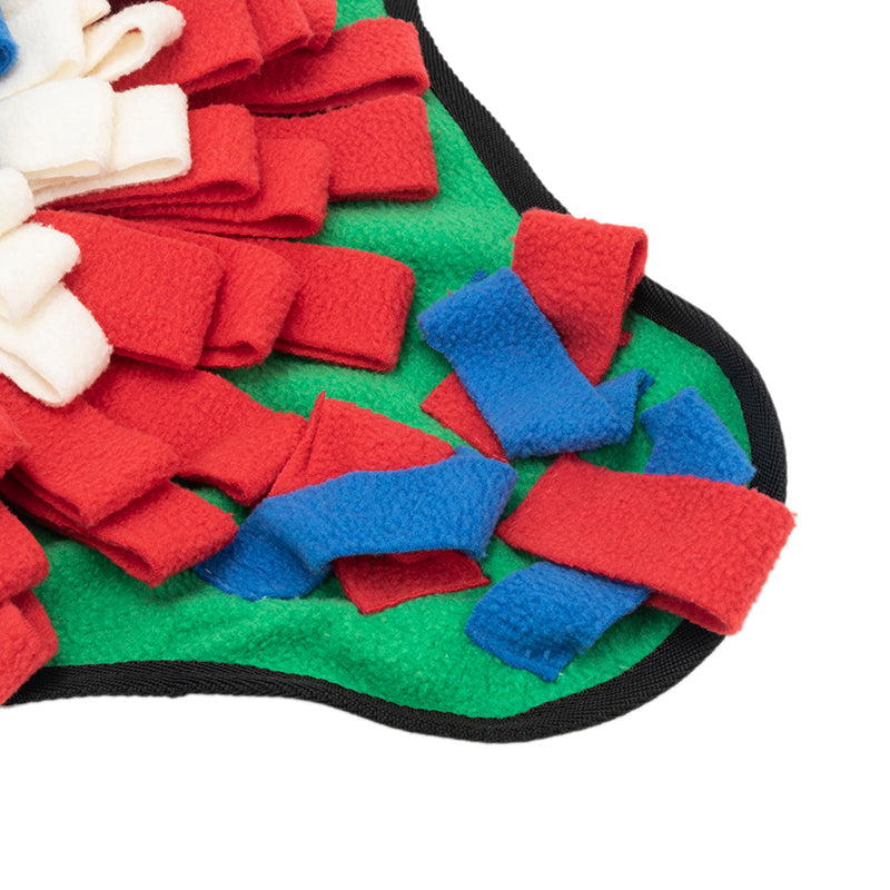 KFX-2968893 Pet Snuffle Mat for Interactive Feeding - For Dogs & Cats, Improves Foraging Skills, Indoor/Outdoor Use, 45x45 cm