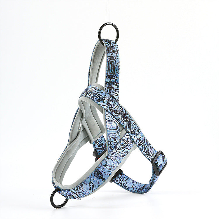KFX-2970685 Pet Vest Chest Strap with Hand-Holding Rope - Various Colors Available