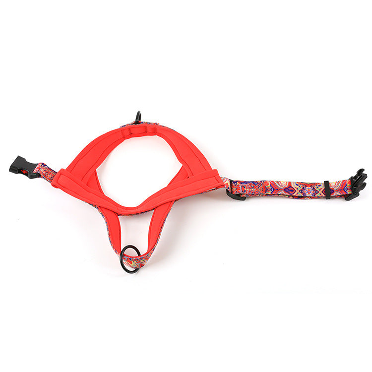 KFX-2970685 Pet Vest Chest Strap with Hand-Holding Rope - Various Colors Available