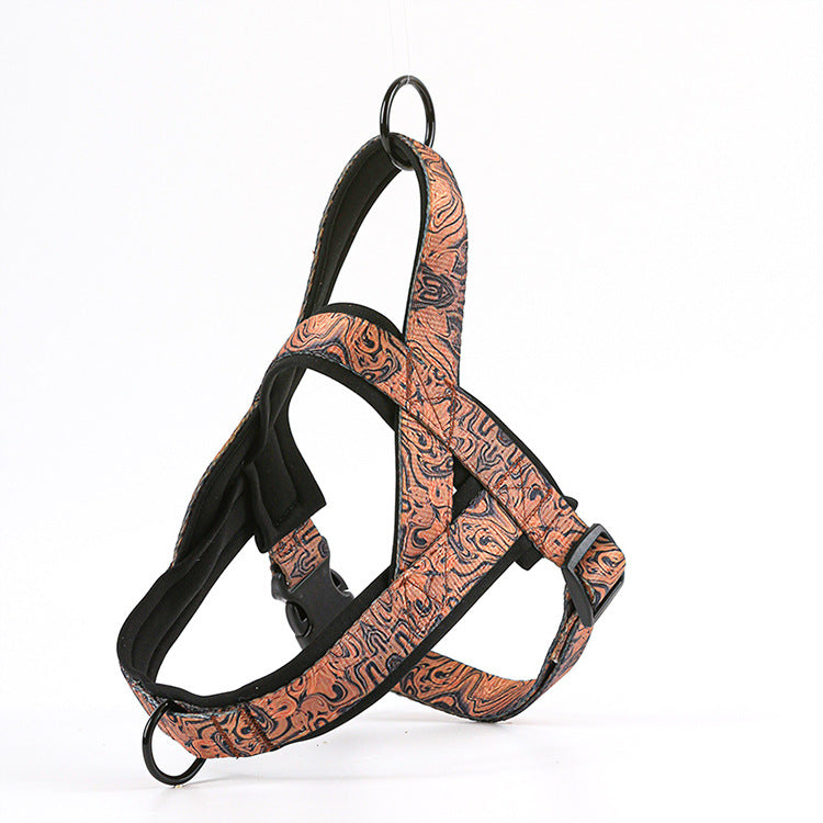KFX-2970685 Pet Vest Chest Strap with Hand-Holding Rope - Various Colors Available