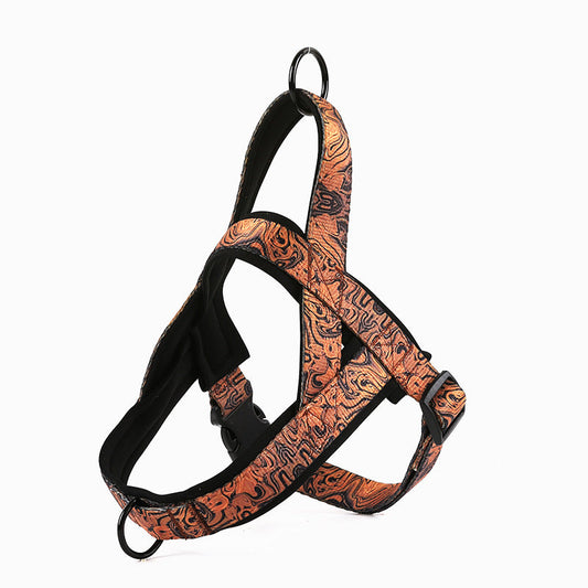 KFX-2970685 Pet Vest Chest Strap with Hand-Holding Rope - Various Colors Available