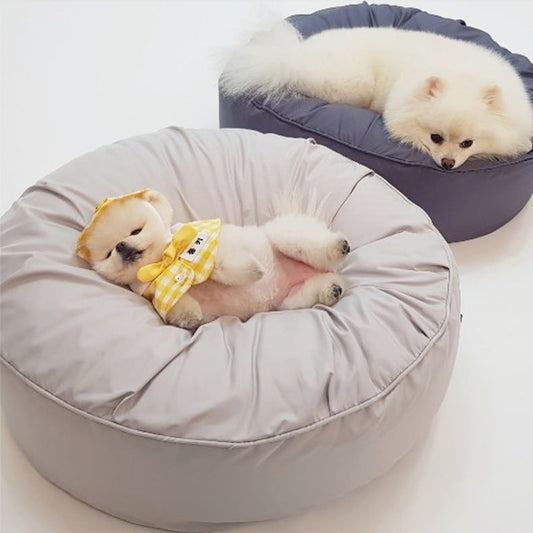 KFX-2971453 Moisture-Proof Dust Resistant High Elastic Removable Washable Large Round Pet Bed